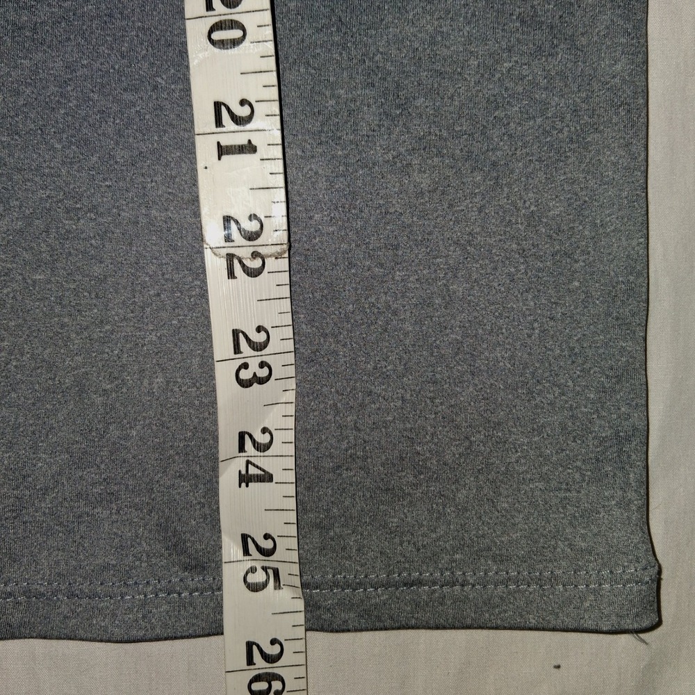 Athletic Works Men's Heathered Gray Short Sleeve T-Shirt‎ Activewear Size XL - Picture 4 of 5
